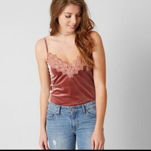 Blush Noir Velvety Bodysuit